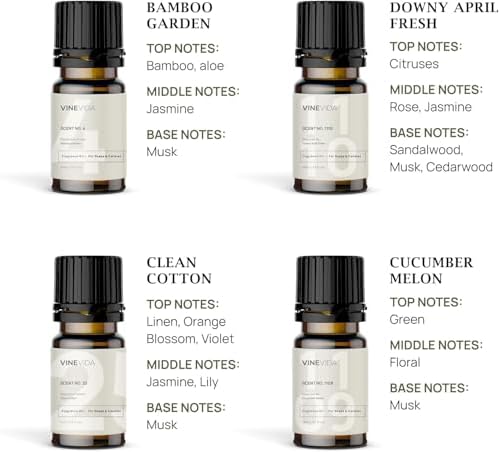 VINEVIDA Clean Diffuser Oil Collection [Set of 8] - Scented Oil | Aromatherapy Diffuser Oils | Made in USA - Image 5