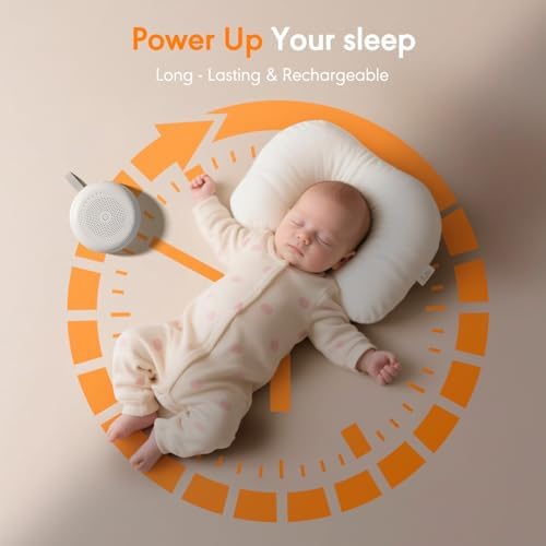 White Noise Machine for Baby Adult, Portable Sound Machine with 33 Soothing Sounds, Timer & Memory Function for Sleep, Travel, Nursery, Office and Home - Image 7