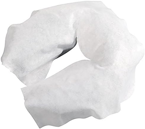 Master Massage Disposable Face Pillow Covers for Massage Tables (Pack of 100 * 10), White - Image 4