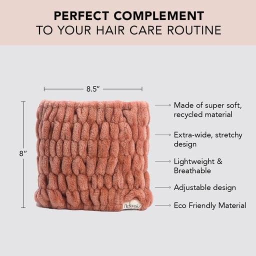 Kitsch Spa Headband for Women - Face Wash Headband - Dusty Rose, 1pc - Image 3