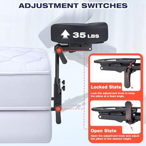 Home Mattress Top Massage Kit, Universal Massage Headrest for Bed at Home - Image 5