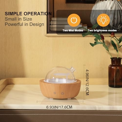 200ml Glass Essential Oil Diffusers for Home,3Pcs Oils - Image 6