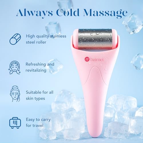 BAIMEI IcyMe Stainless Steel Ice Roller for Face & Gua Sha Facial Tools - Image 2