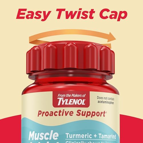 Tylenol Proactive Support Muscle & Joint Supplements + Stress, 30 ct - Image 7