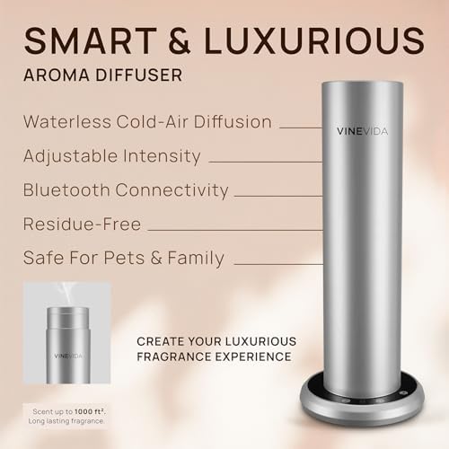 Aroma Diffuser V1 Skyline BT Silver - Image 4
