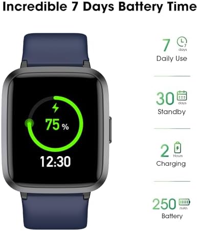 Fitness Tracker Watch with Heart Rate, Activity Tracker, Pedometer Watch - Image 6