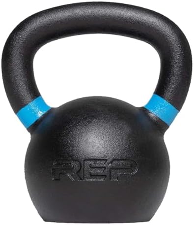 REP Fitness Kettlebell Set and Singles, 4kg to 24kg, 9lb to 53lb Weight Range, Cast Iron, Strength Exercise Training, Home Gym, Power Workout Equipment, Free Weights, Dumbbell Alternative by RepFitness