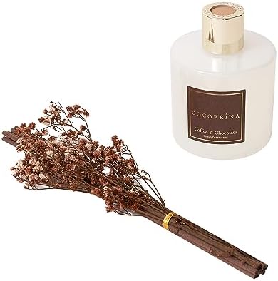Cocorrína Reed Diffuser Sets - Coffee & Chocolate Scented Diffuser with Sticks Home Fragrance Reed Diffuser for Bathroom Shelf Decor - Image 4