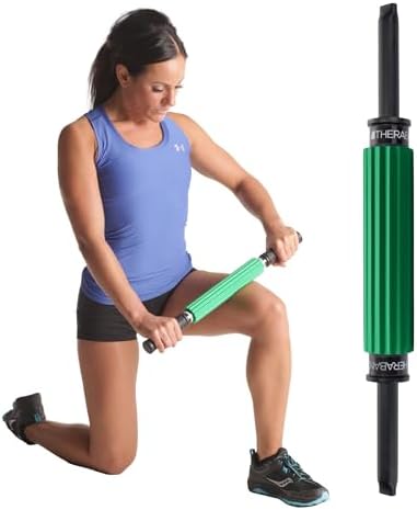 THERABAND Roller Massager+, Muscle, Fascia, Body Massage Tool, Back, 19" by TheraBand%E2%84%A2