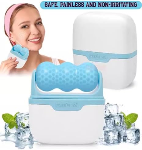 Ice Roller Face-Cold Facial Roller for Travel,Skin Care(Pink) - Image 4