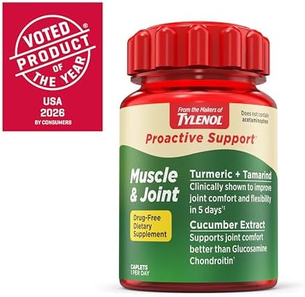 Tylenol Proactive Support from, Muscle & Joint Supplements, 30 Ct - Image 2