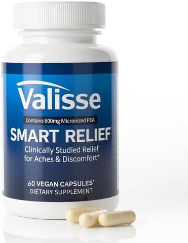 Valisse Smart Relief Pea 600mg - Multi-Pathway Support Formula, Immune Balance, Calm Mind & Body, Joint Comfort & Mobility Support - 60 Capsules by Unknown