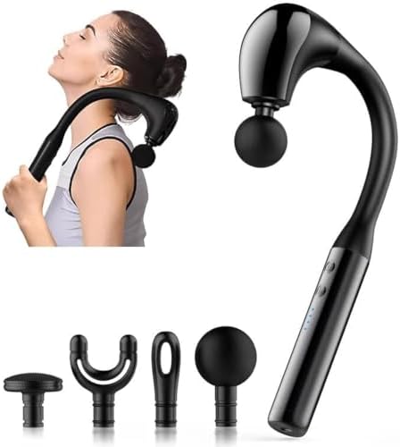 Fronnor Massage Gun Deep Tissue with Extended Handle Revolutionary U-Shaped Back Massager Body Massager for Neck,Shoulder,Leg by Fronnor