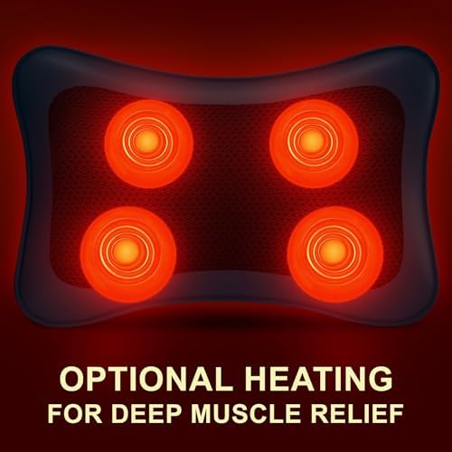 Mo Cuishle Fathers Day Dad Gifts, Shiatsu Back & Neck Massagers with Heat – Deep Tissue Relief for Pain & Tension – Gifts for Christmas, Mothers Day, Birthday Gift for Husband Men Women Mom Him Her - Image 6