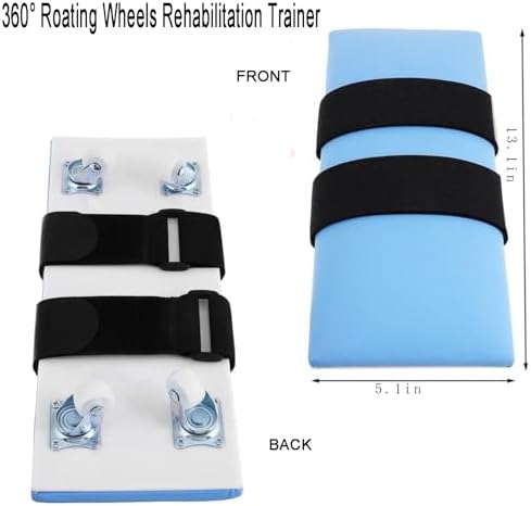 Desktop Rehab Skateboard, Arm Rehabilitation Exercise Assisting Equipment 360° Roating Wheels Rehabilitation Trainer for Stroke Hemiplegia Nerve Injury - Image 3