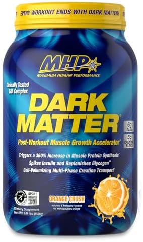 MHP Dark Matter Post-Workout Recovery Formula Creatine Orange Crush 20 Serv - Image 2