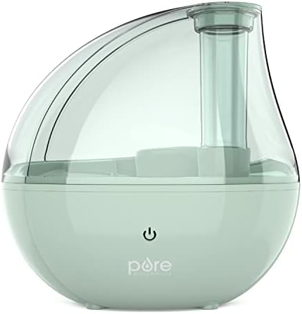 Pure Enrichment PureBaby Ultrasonic Cool Mist Humidifier & Soft Glow Night Light, Whisper-Quiet and Ideal for Baby Nurseries & Kids Bedrooms to Relieve Congestion, Colds, & Coughs (Whisper Green) by Unknown