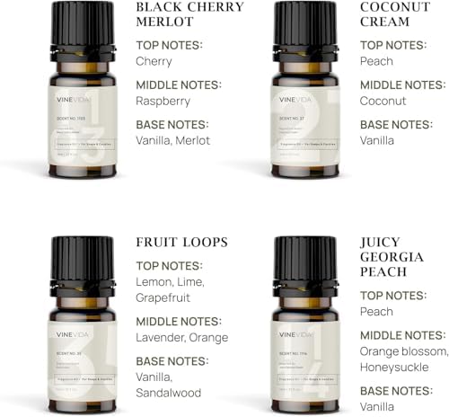 VINEVIDA Fruit Diffuser Oil Collection [Set of 8] - Scented Oil | Aromatherapy Diffuser Oils | Made in USA - Image 5
