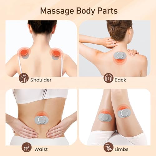 Wireless TENS Unit, Health Expert,Protable Massager,Muscle Stimulator with LCD Screen and Charging Box - Image 3