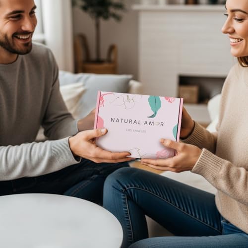 Natural Amor Lavender Spa Gifts for Women,7pcs Self Care Box Including Handmade Soap Bar, Candle, Bath Butter - Image 7