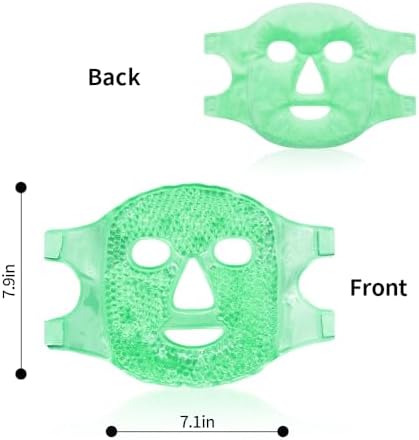 Cold Face Eye Masks Ice Face Mask Hot Cold Compress - Image 4