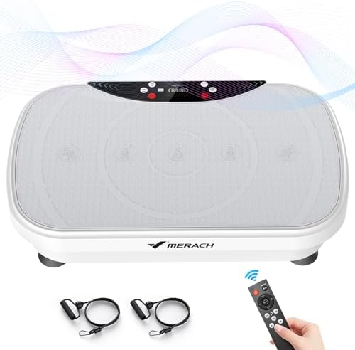 Merach V28 Vibration Plate Exercise Machine with 99 Speeds & Bluetooth by MERACHFITNESS