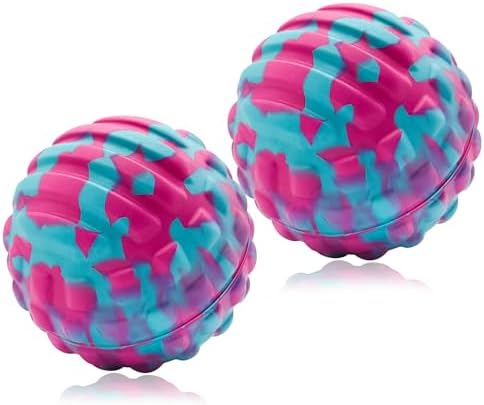 Deep Tissue Massage Ball for Exercise & Recovery - SGS Certification - Targets Back, Shoulder, Legs&Feet - Relieves Muscle Knots, Joint Pain&Tightness, Pressure Point Therapy- Myofascial Release Ball by -Movementislife-