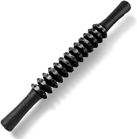 ZanLLW Muscle Roller Stick, Deep Tissue Massage Stick for Athletes, Therapy Muscle Stick for Runners, Lipo Stick for Relief Muscle Soreness, Fascia, Trigger Points, Help Calf, Leg, Back Recovery by ZanLLWMassageProducts