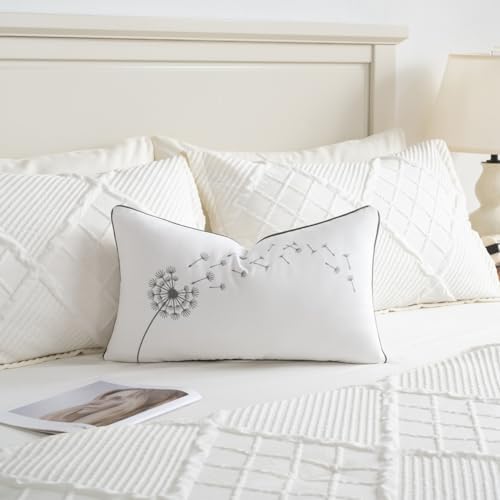 Sanmetex Dandelion Throw Lumbar Pillow Cover 12x20 Inch - Image 2