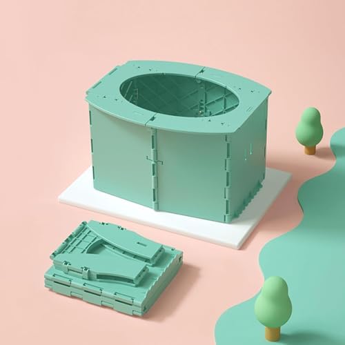 Travel Potty Foldable Set | Foldable and leak-proof design with 10 cleaning bags – ideal for toddler potty training on car trips, camping, and outdoor adventures. - Image 4
