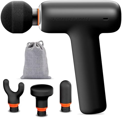 Sharper Image Powerboost Core Mini Percussion Massage Gun, 2026 Version by SHARPERIMAGE