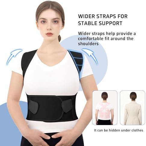 Posture Corrector for Women & Men Back Brace hunchback Straightener - Image 4