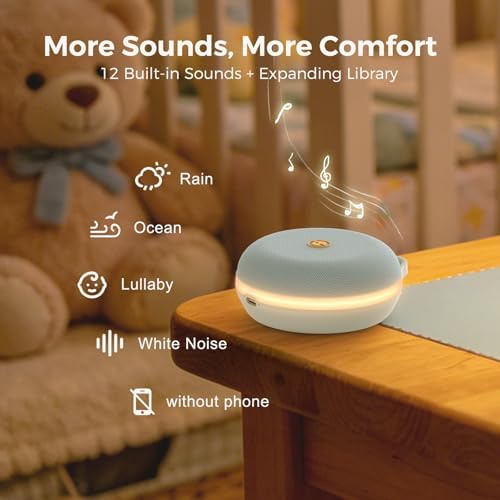 Gianna Portable Sound Machine for Baby Sleep - Image 6