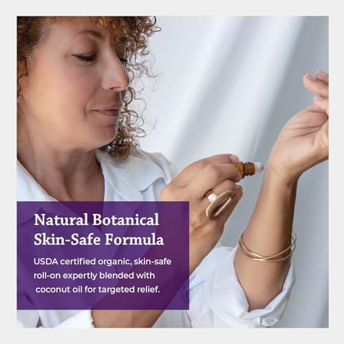 Silk Road Organic Lavender Essential Oil Calming Roll-On, USDA Certified - Image 4