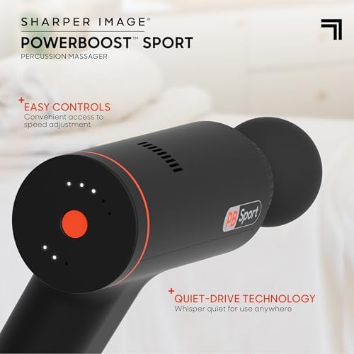 Sharper Image Powerboost Sport Deep Tissue Percussion Massage Gun - Image 6