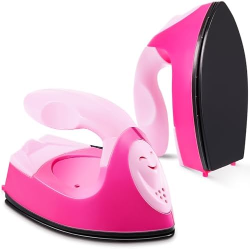 Honoson Mini Craft Iron with Charging Base Tiny,Pink, Light Pink by Honoson