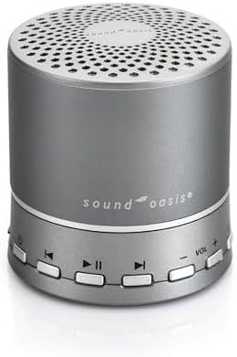 Sound Oasis Bluetooth White Noise Machine – Portable Sound Machine with 20 Non-Looping Nature, Pink & Brown Noise Sounds, Tinnitus Masker for Sleep, Baby, Office & Travel, Rechargeable - Image 2