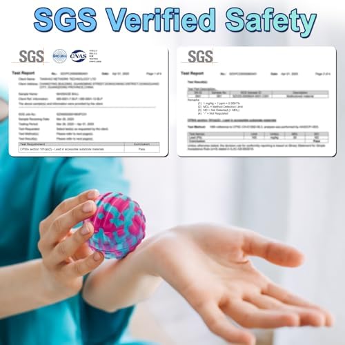 Deep Tissue Massage Ball for Exercise & Recovery - SGS Certification-Targets Back, Shoulder, Legs&Feet-Relieves Muscle Knots, Joint Pain&Tightness, Pressure Point Therapy- Myofascial Release Ball Set - Image 4