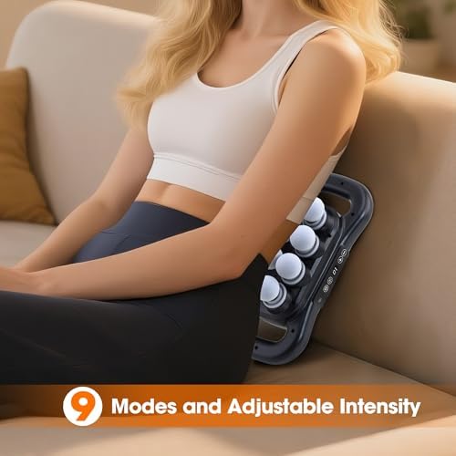 16 Head Massage Gun Set, Deep Tissue Percussion Massager, Black - Image 3