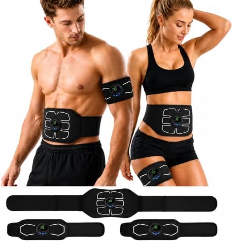 Electronic Muscle Stimulator, Abs Stimulator Toner, Full Body Fitness Gear by MarCoolTripMZ