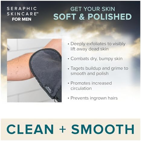 Ultimate Exfoliating Mitt for Body Exfoliating Glove, Body Scrubber for Men - Image 5