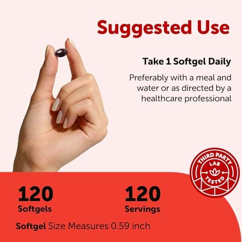 Micro Ingredients Astaxanthin 12mg Per Serving with MCT Oil, 120 Softgels - Image 4