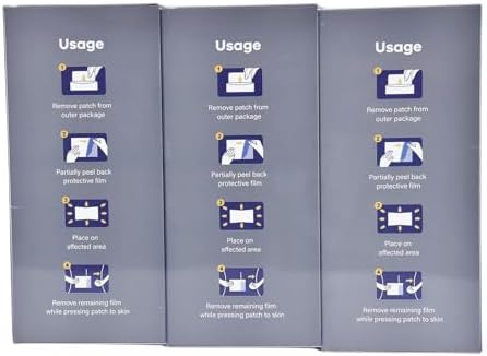 Sumifun 4% Lidocaine Pain Relief Patches 30 Count(Pack of 3) - Image 6