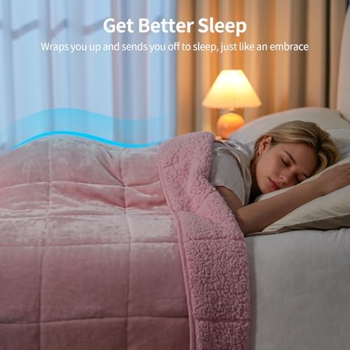Uttermara Weighted Blankets for Adults Queen Size, 15lbs 60x80 inches - Image 3