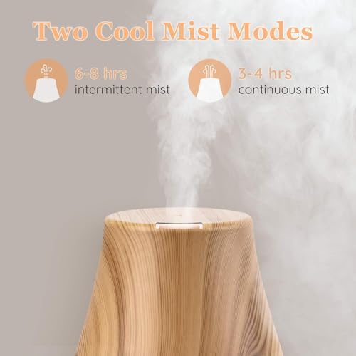 Homeweeks Essential Oil Diffuser for Room 100 ML 1 Pack - Image 6