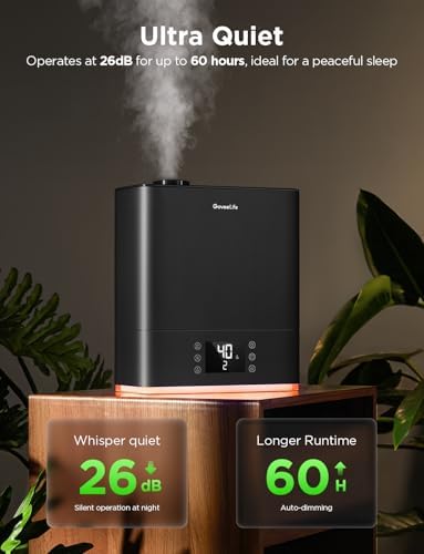 GoveeLife Smart Humidifiers for Bedroom Large Room, 6L Top Fill Humidifier - Image 4