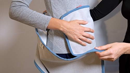 Remedic Reusable Self-Adhesive Wrap (55" x 10") – Wide Fabric Holder for Hot or Cold Packs – Secure Fit for Abdomen, Back, Stomach, Menstrual Comfort – Washable, Cuttable, Easy to Use for Seniors Too - Image 5
