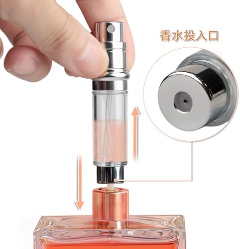 AF01BK Leather Perfume atomiser Bottom Fill, 5ml - Image 3