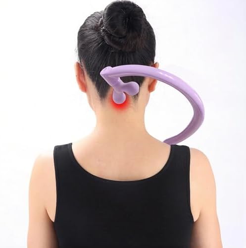 Self Massage Tool - Original Trigger Point Therapy for Back and Neck, Lower Back Massager, Myofascial Release Tool & Deep Tissue Muscle Massage Stick, Shoulder,Leg,Feet, Purple (Purple) - Image 6