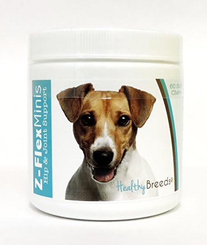 Healthy Breeds Jack Russell Terrier Z-Flex Minis Hip and Joint Support Soft Chews 60 Count by HealthyBreeds